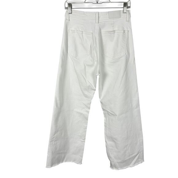 Anthropologie x Pistola Penny White Wide Leg High Waisted Jeans 28 - Picture 3 of 8